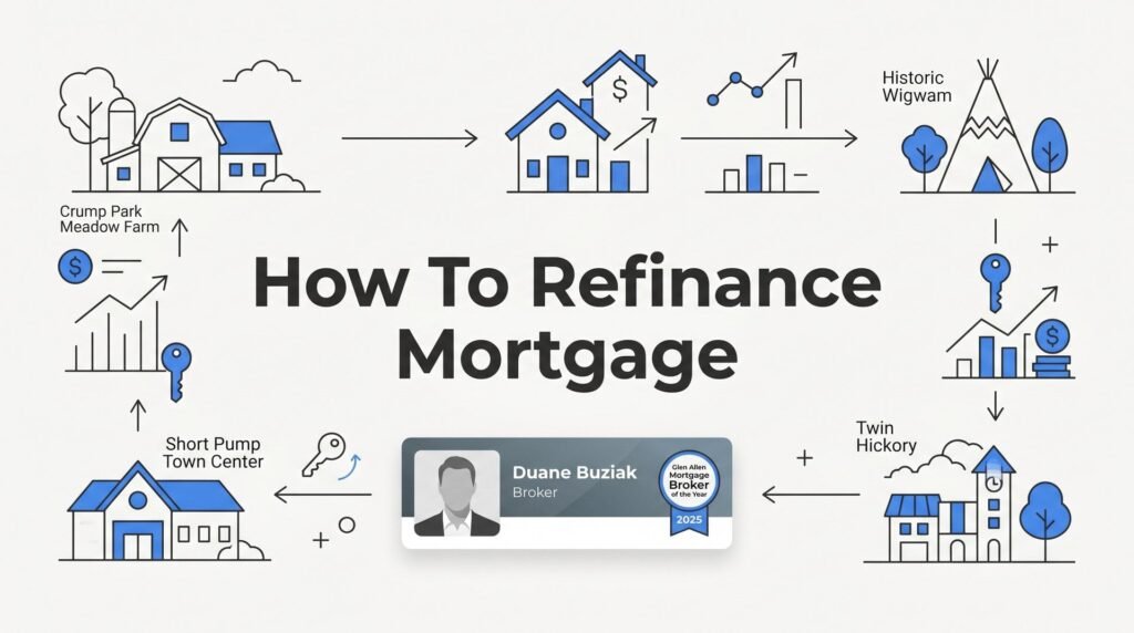 How to Refinance Your Mortgage in Glen Allen — Duane Buziak’s Step-by-Step Guide